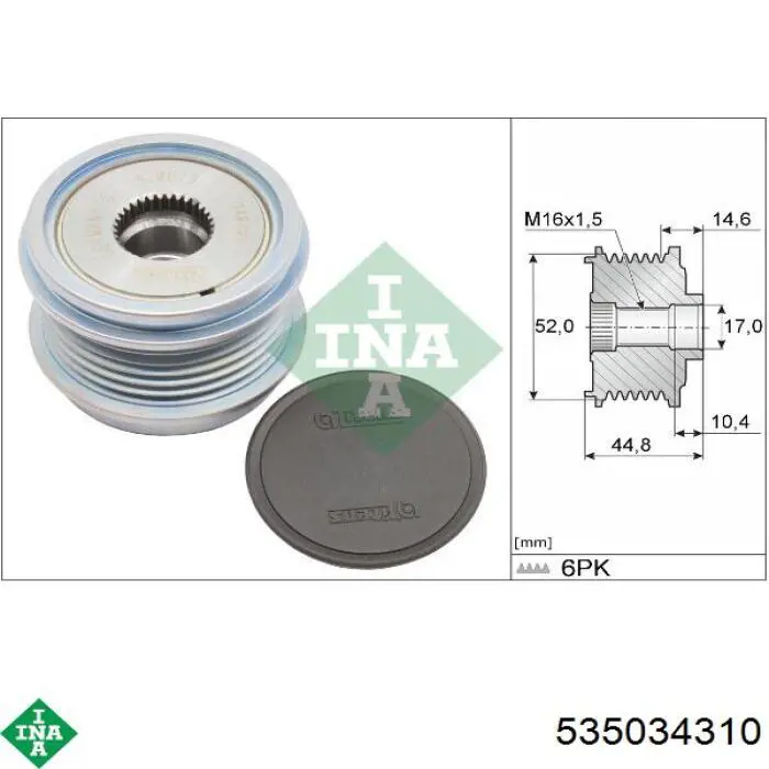 Comprar AFP0119LITENS AS/Auto Storm Rueda libre del alternador