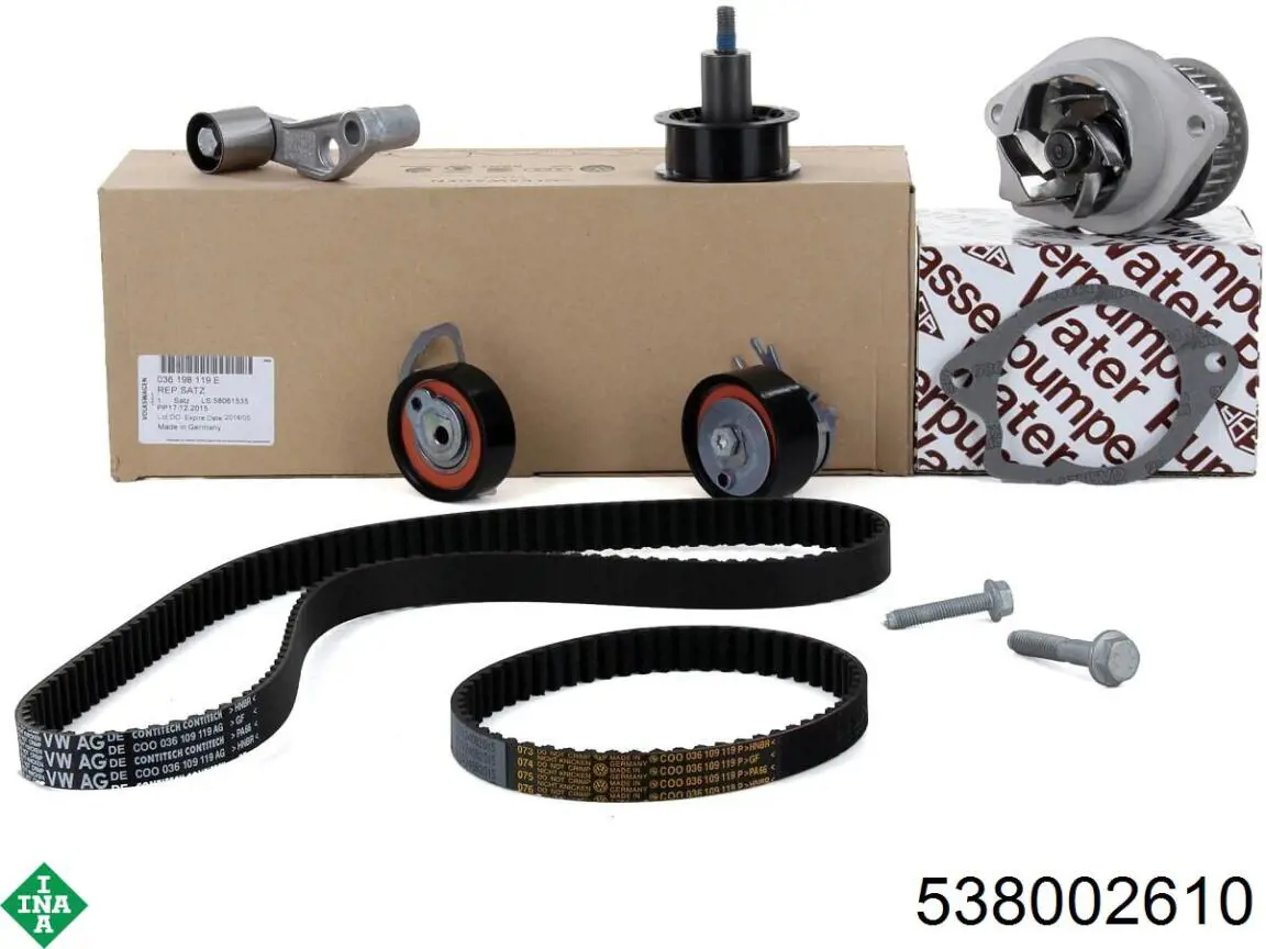Bombeadora de agua INA 538002610 precio, desde 41,85 EUR