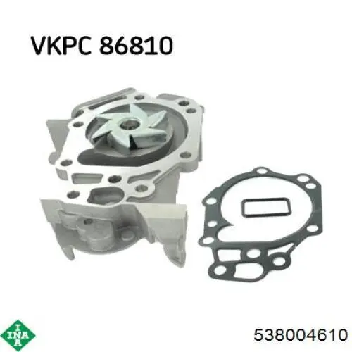 Comprar 538004610 INA Bomba de agua para motor