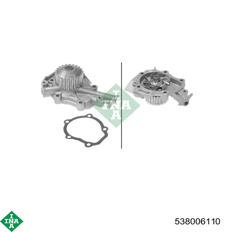 Bombeadora de agua INA 538006110 precio, desde 43,74 EUR