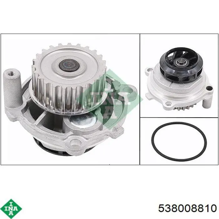 Bombeadora de agua INA 538008810 precio, desde 55,68 EUR