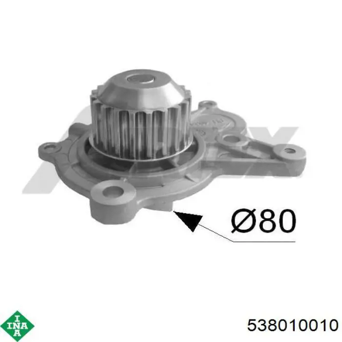 Comprar 538010010 INA Bomba de agua para motor