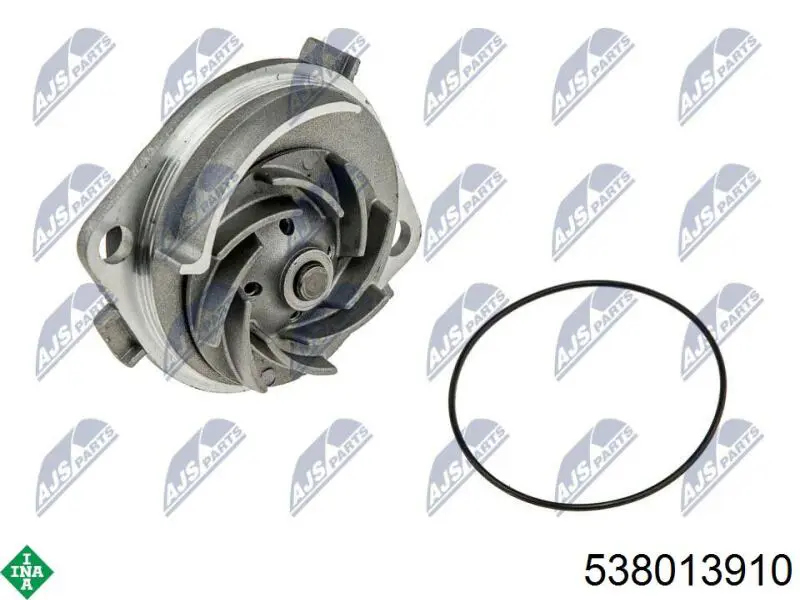 Bombeadora de agua INA 538013910 precio, desde 27,56 EUR