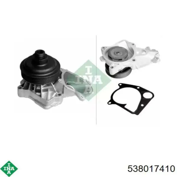 Bombeadora de agua INA 538017410 precio, desde 94,74 EUR