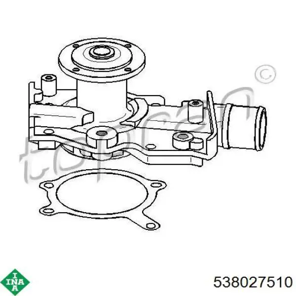 538 0275 10 INA bomba de agua