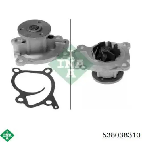 Bombeadora de agua INA 538038310 precio, desde 31,37 EUR