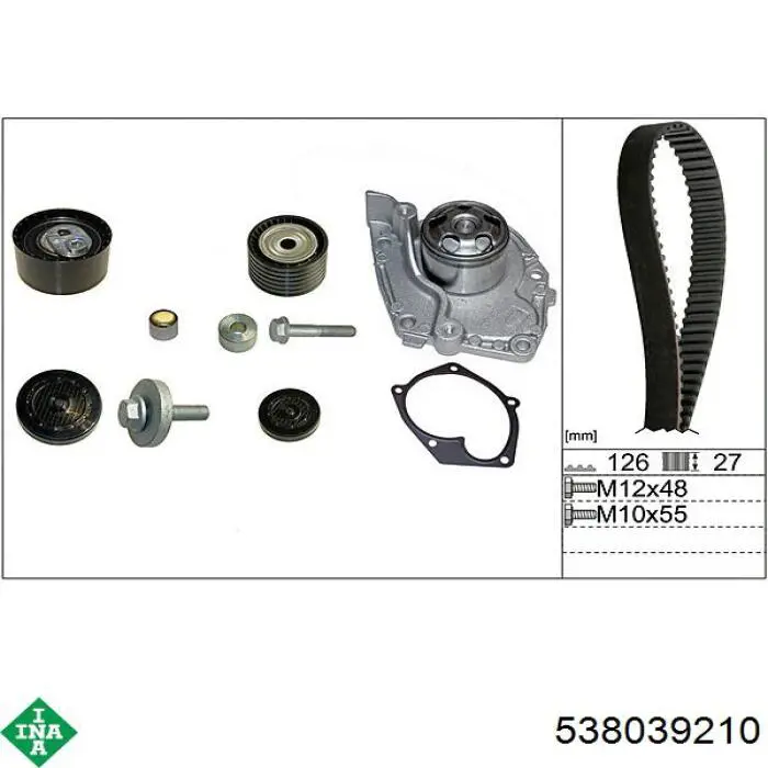 Bomba de agua Renault Espace 4 JK0