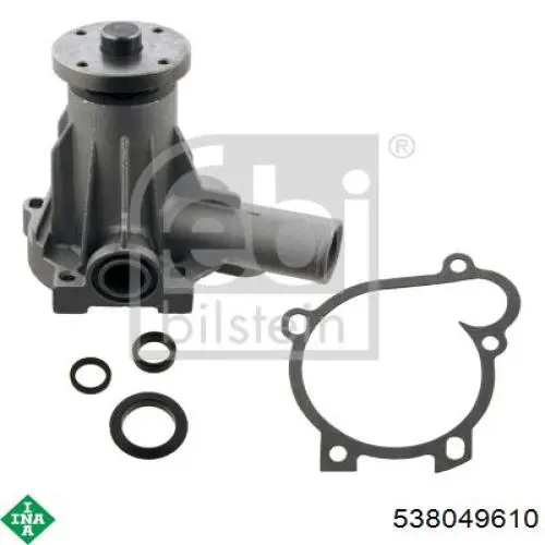 538049610 INA Bomba refrigerante coche