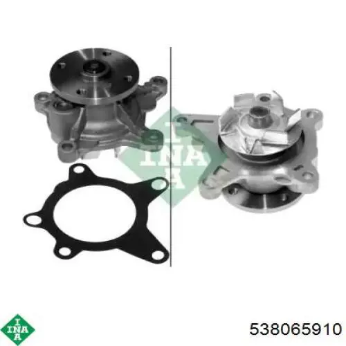 Bombeadora de agua INA 538065910 precio, desde 69,61 EUR