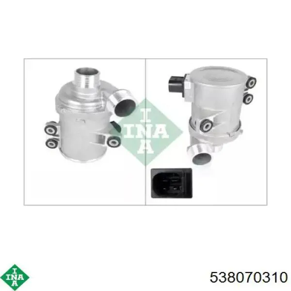 Bomba de agua 48424 Febi