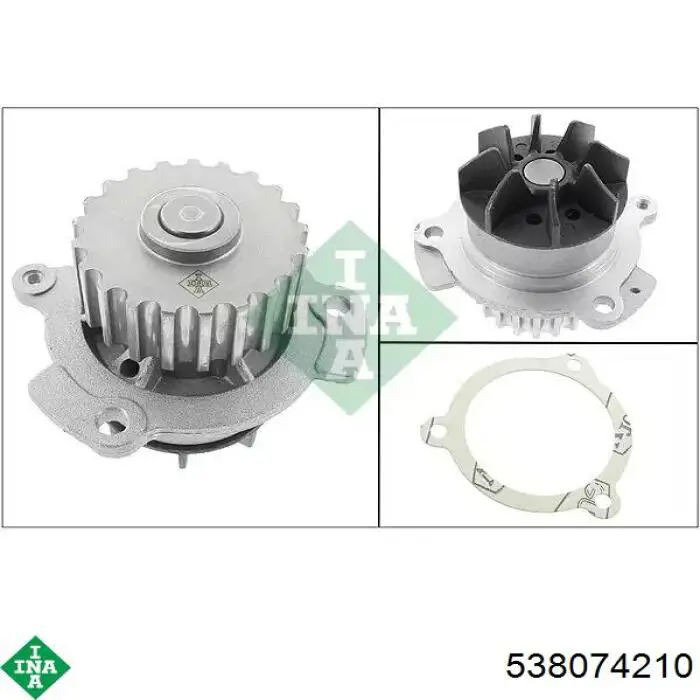 Bombeadora de agua INA 538074210 precio, desde 40,63 EUR