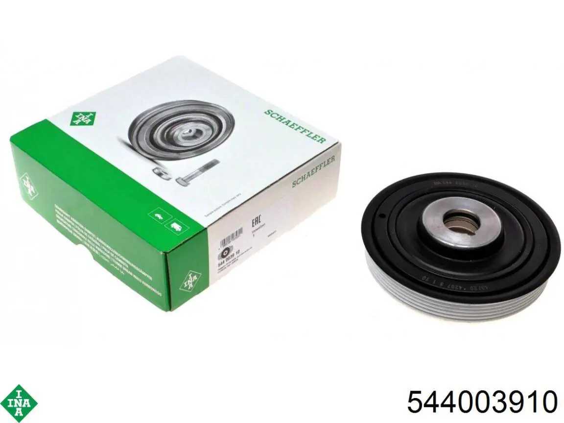 Polea de cigüeñal 544003910 INA