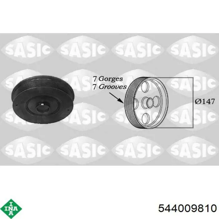 Polea del cigüeñal Cautex 020951 precio, desde 95,41 EUR