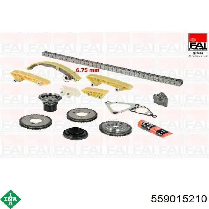 Kit de cadena de distribución INA 559015210 precio, desde 445,22 EUR