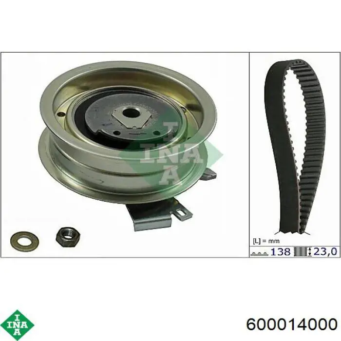 600 0140 00 INA volante motor