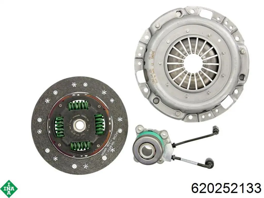 620 2521 33 INA kit de embrague (3 partes)