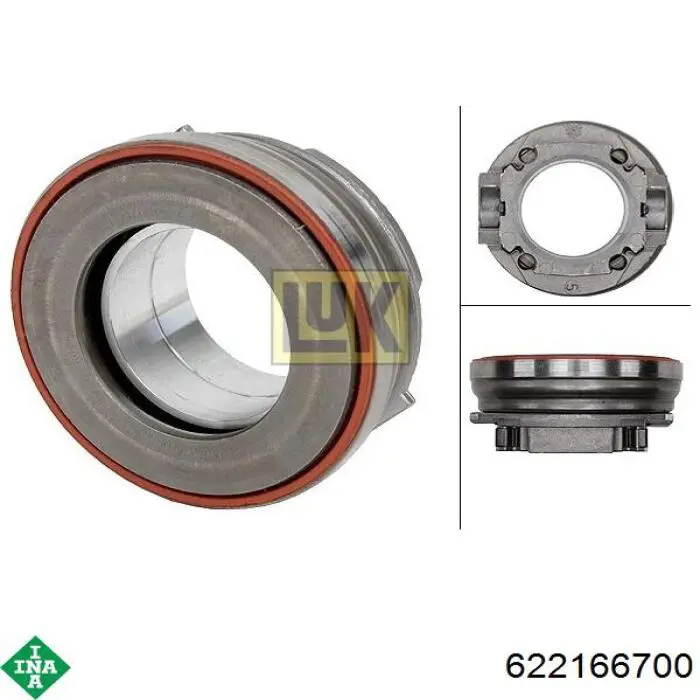 622 1667 00 INA kit de embrague (3 partes)