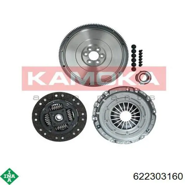 622303160 INA kit de embrague (3 partes)