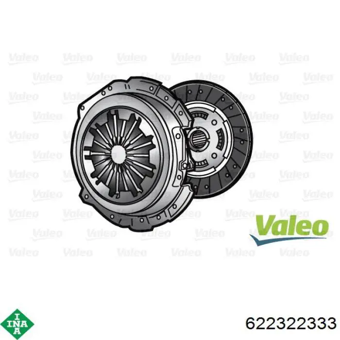 622322333 INA Embrague motor