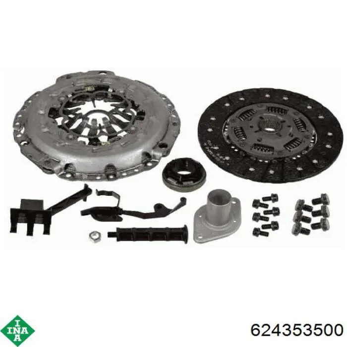 624353500 INA Embrague motor