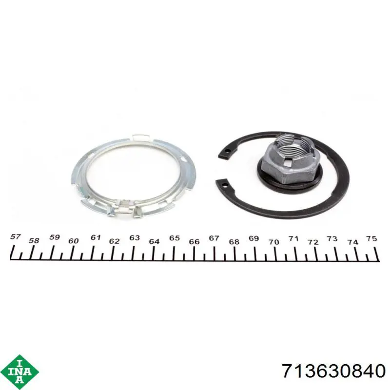 Cojinete de rueda delantero Renault Megane 2 LM0, LM1