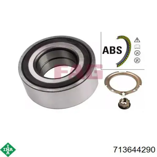 Cojinete de rueda delantero Renault Espace 4 JK0