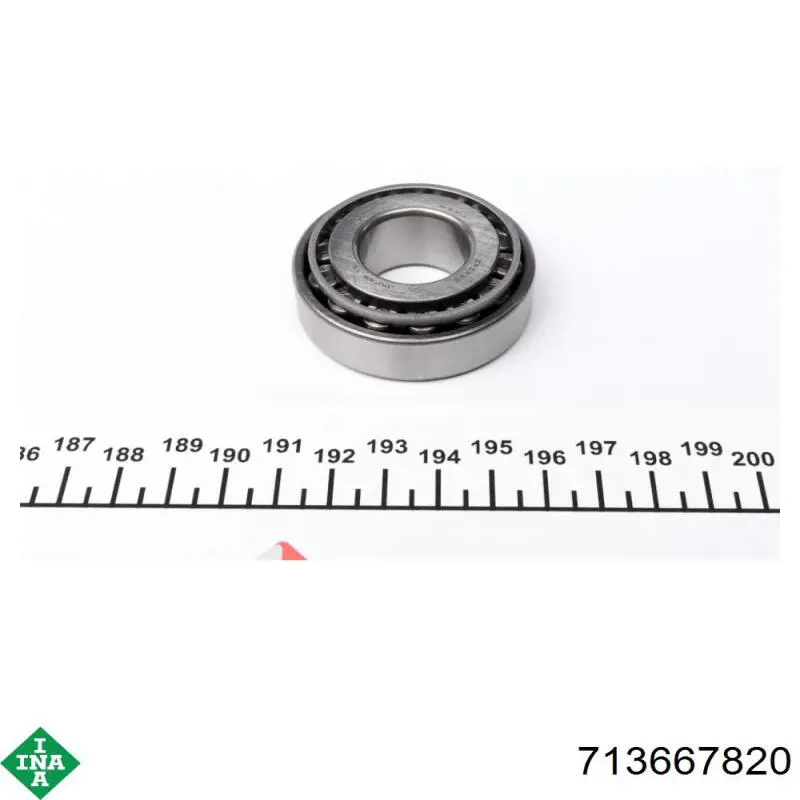 713667820 INA Rodamientos de rueda delantero