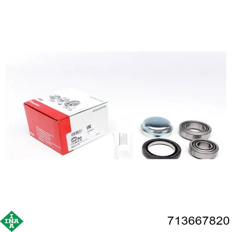 Comprar 713667820 INA Cojinete de rueda delantero