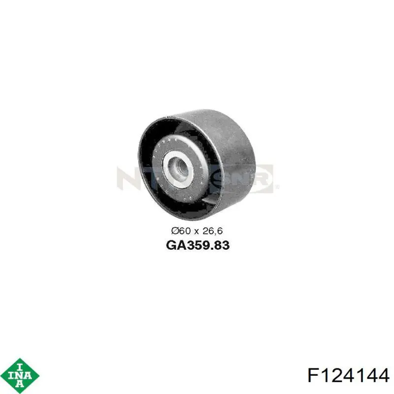 Rodillo tensor correa poli V INA F124144 precio, desde 18,33 EUR