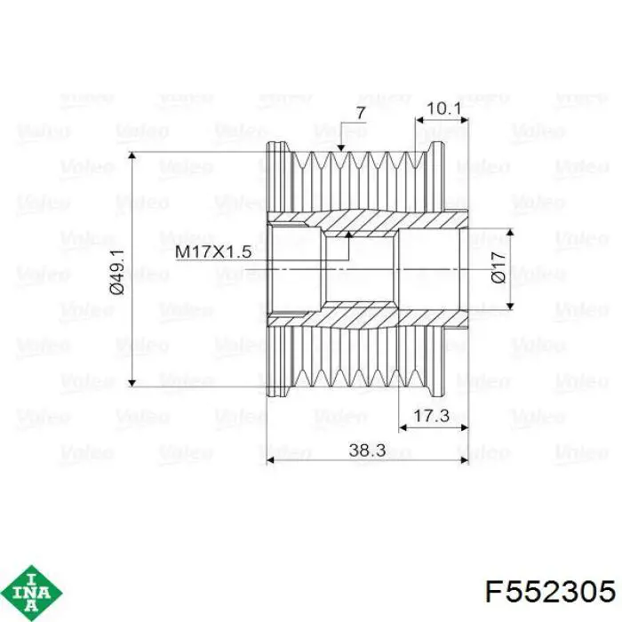 Poleas juego de piezas Renault Espace 4 JK0