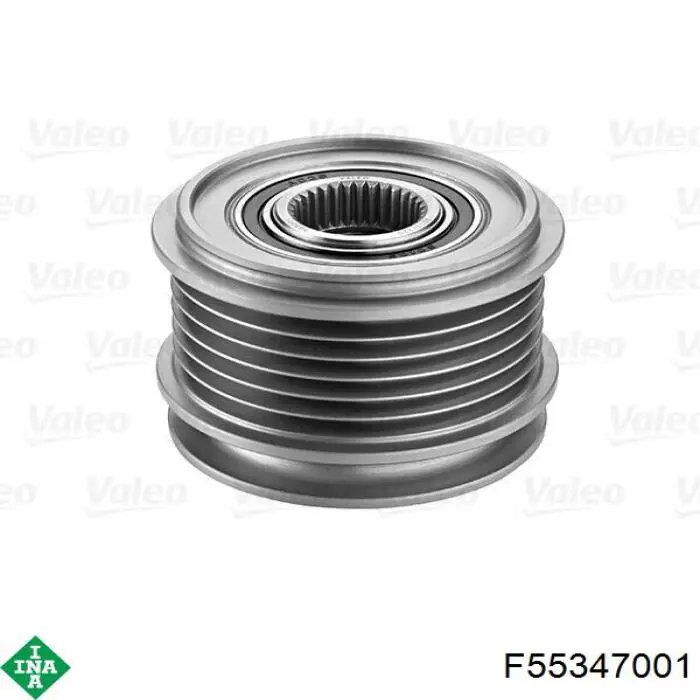 Polea del alternador F55347001 INA