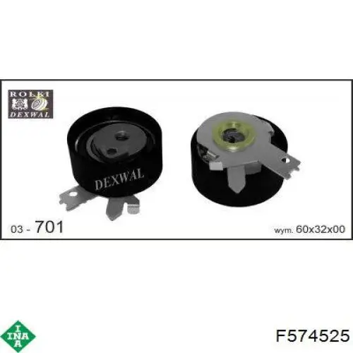 Rodillo, cadena de distribución Renault Megane 2 LM0, LM1