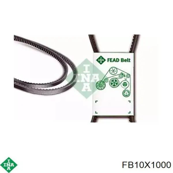 Correa de transmisión trapezoidal INA FB10X1000 precio, desde 8,65 EUR