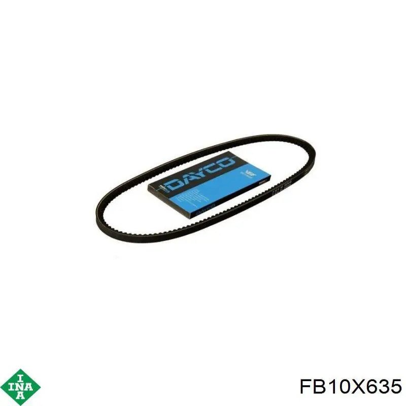 Correa de transmisión trapezoidal INA FB10X635 precio, desde 3,59 EUR