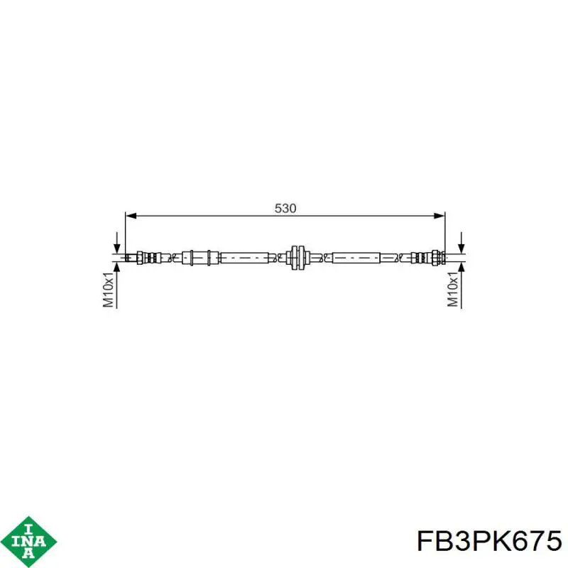 Correa de transmisión trapezoidal INA FB3PK675 precio, desde 7,25 EUR