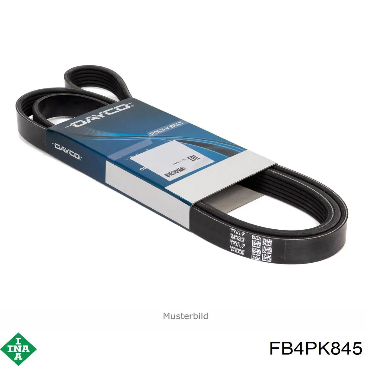 Correa de alternador FB4PK845 INA