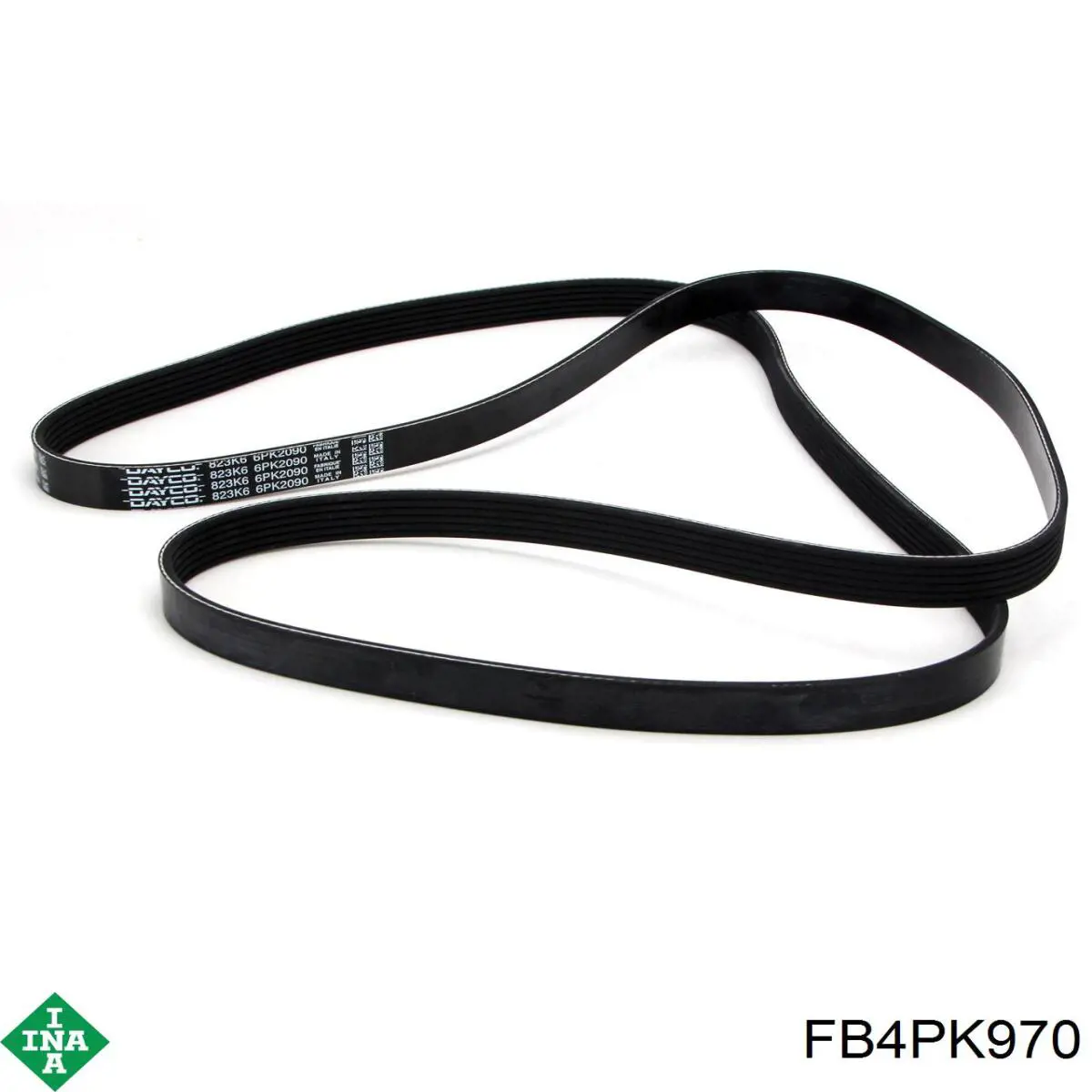 Correa de alternador FB4PK970 INA