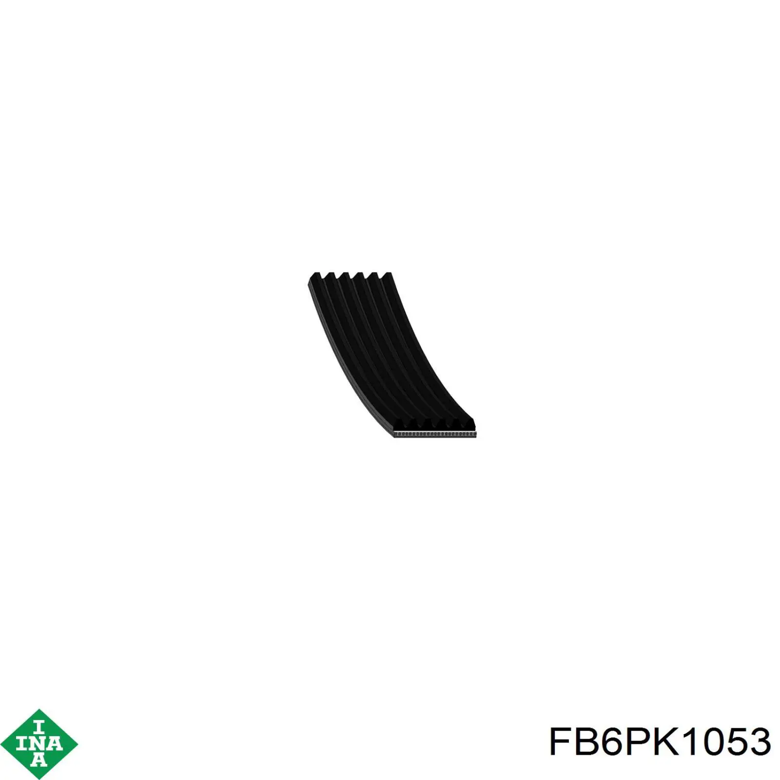 FB6PK1053 INA correa trapezoidal