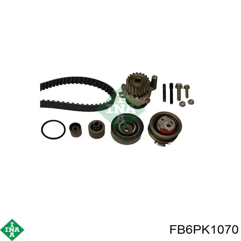 Correa de alternador FB6PK1070 INA