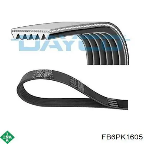 Comprar FB6PK1605 INA Correa trapezoidal