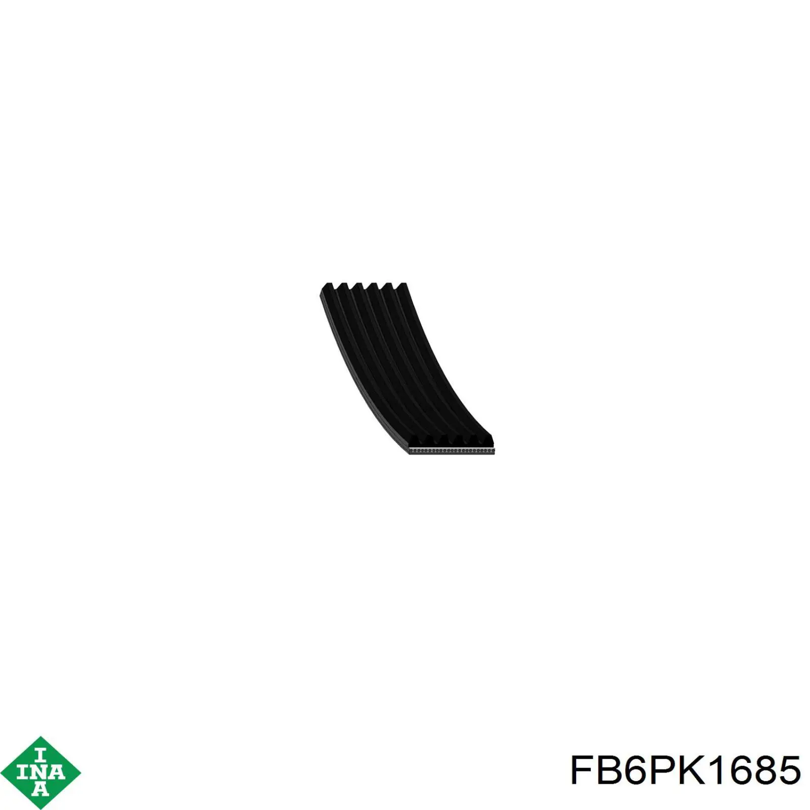 Correa de alternador FB6PK1685 INA