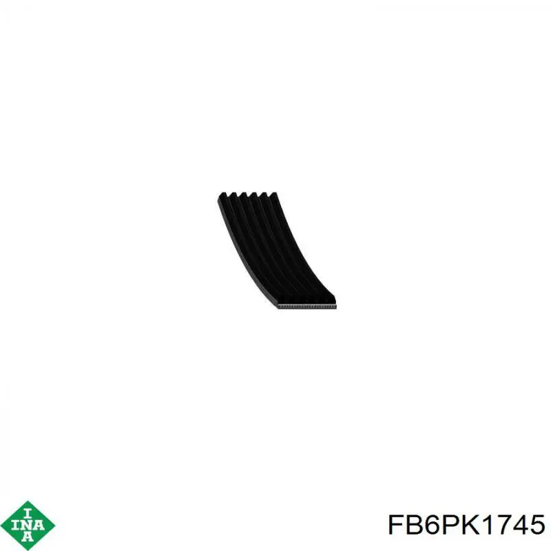 FB6PK1745 INA Correa poly v