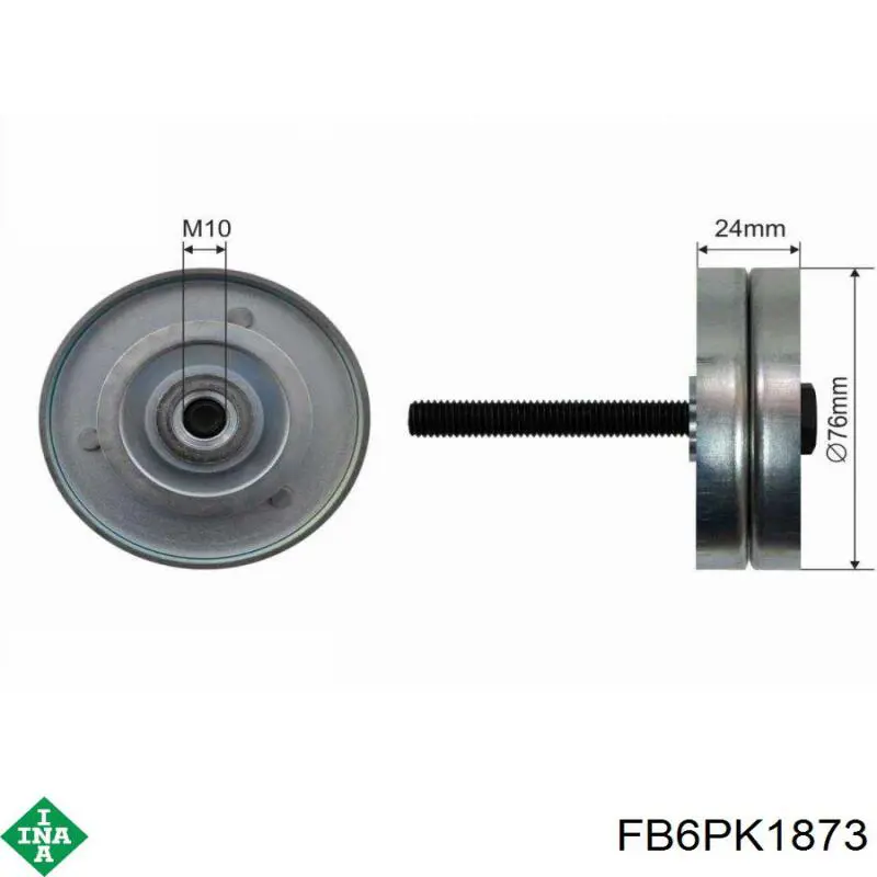 Comprar FB6PK1873 INA Correa trapezoidal