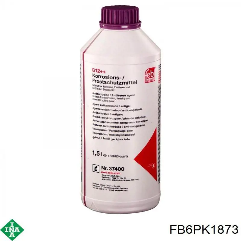 Correa accesorios INA FB6PK1873