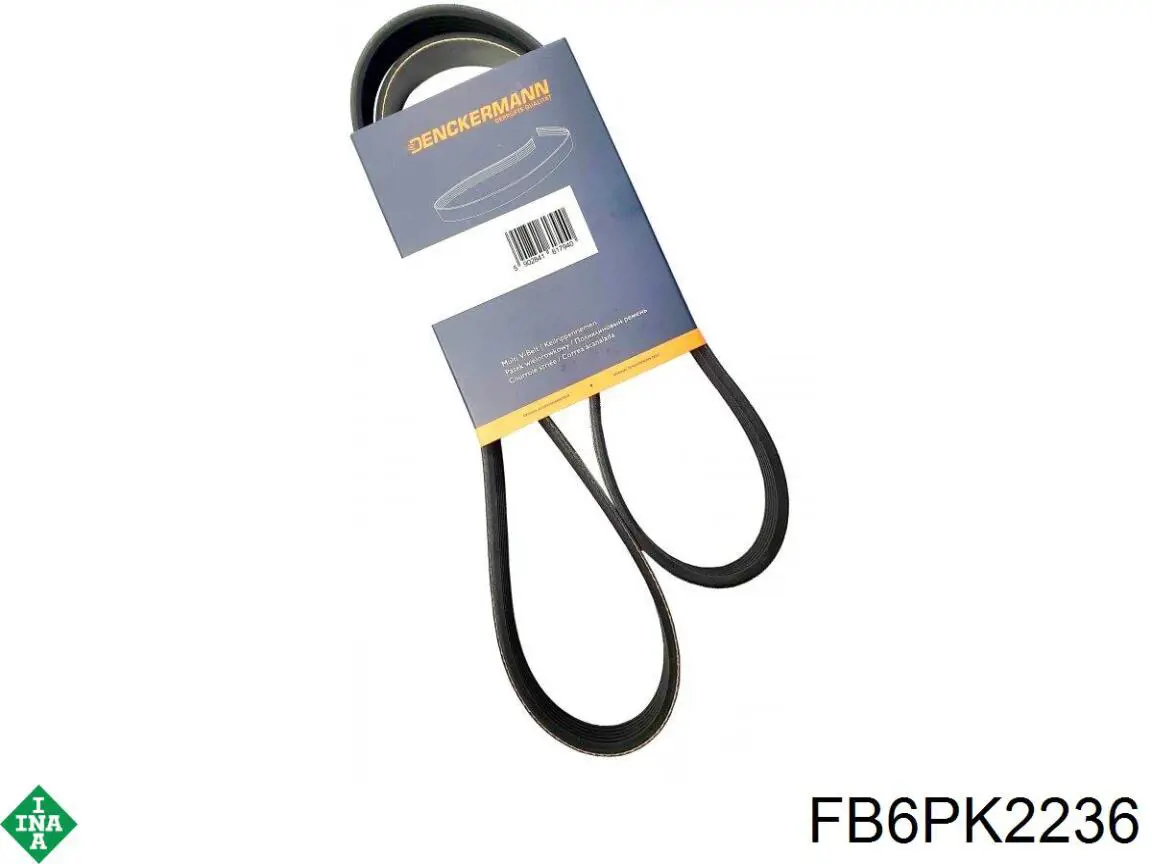 Correa accesorios INA FB6PK2236