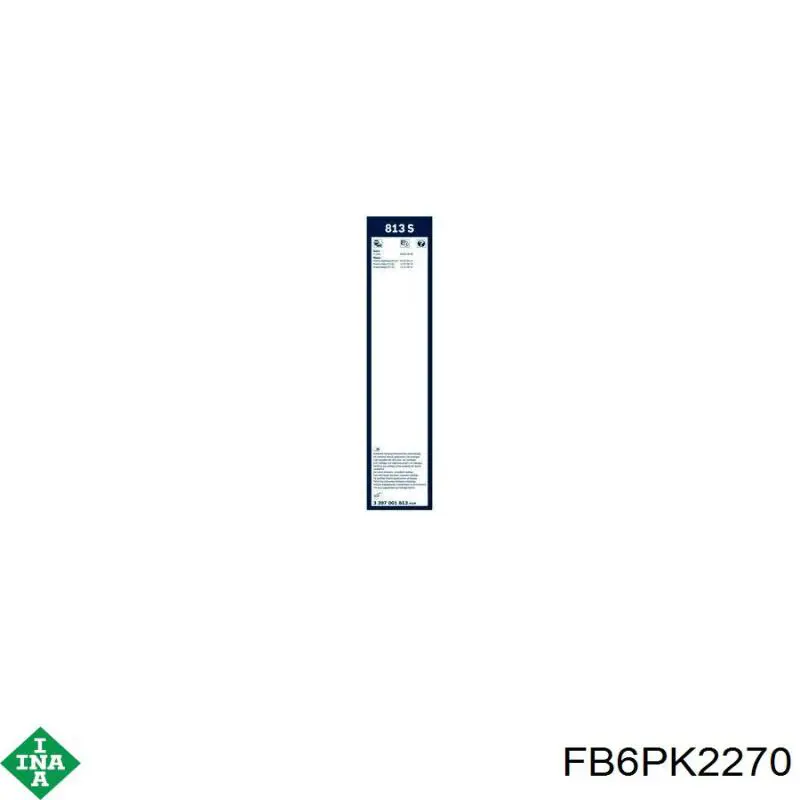Correa de alternador FB6PK2270 INA