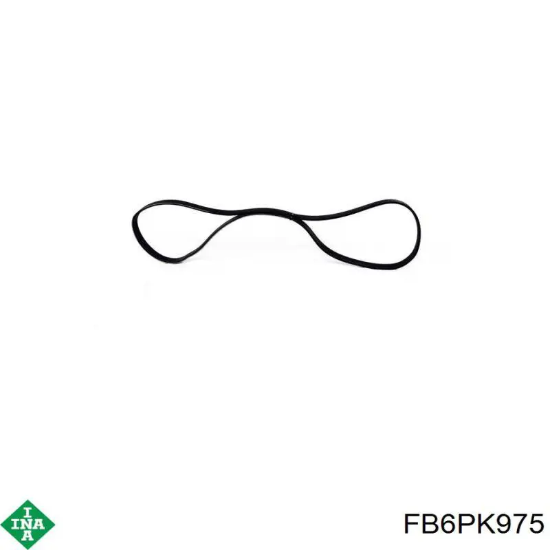Correa de alternador FB6PK975 INA