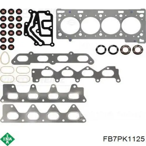 FB7PK1125 INA Correa poly v
