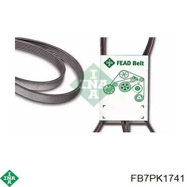 Correa de transmisión trapezoidal INA FB7PK1741 precio, desde 38,92 EUR