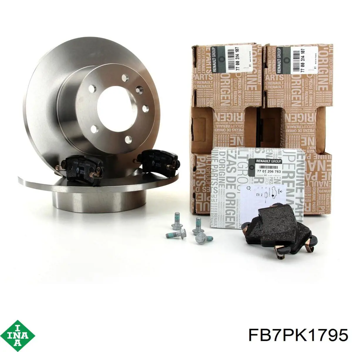 Correa de alternador FB7PK1795 INA